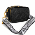 Bolso Crossbody Negro 100% Cuero
