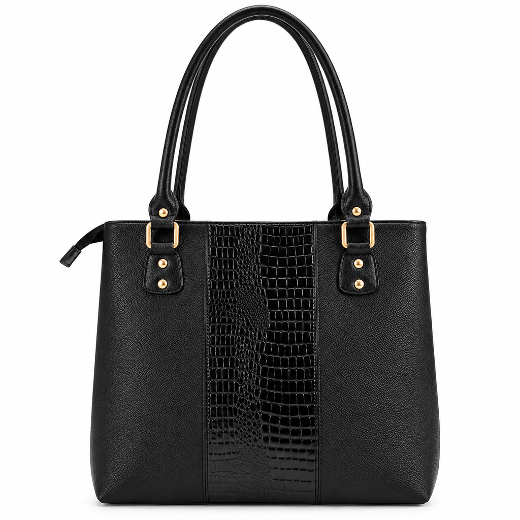 Bolso Tote de Cuero – Diseño Texturizado